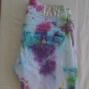 True Religion Tie Dye Jeans "One of a Kind"